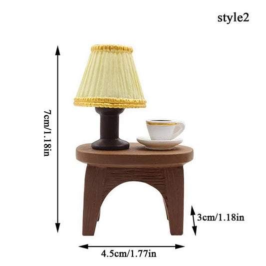 Cute Mini Healing Home decoration Ornaments Home Decor Items Wall Shelf Display Case Figures Storage Shelves Desk Accessories