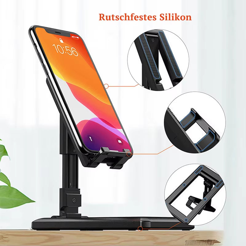 Desktop Mobile Phone Holder Stand For Smartphone iPad Tablet PC Adjustable Foldable Table Cell Phone Desk Stand Holder
