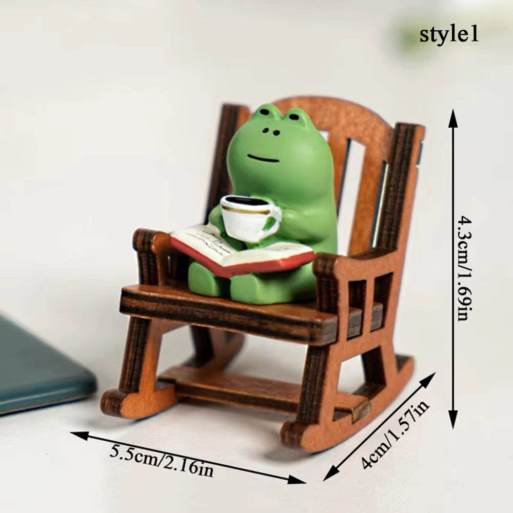 Cute Mini Healing Home decoration Ornaments Home Decor Items Wall Shelf Display Case Figures Storage Shelves Desk Accessories