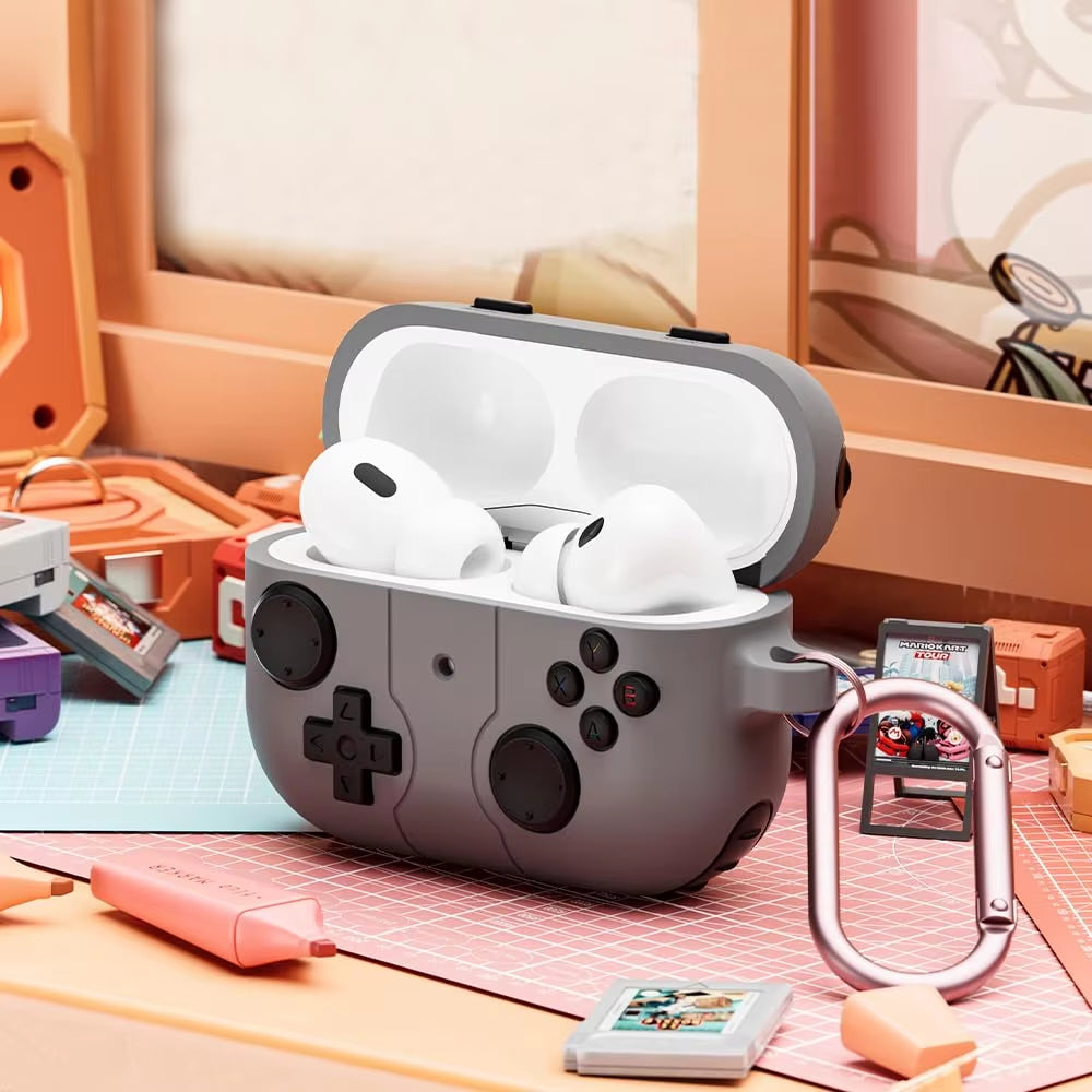 Earphone Case For Apple Airpods Pro 3 2025 Protective Funny Cool Game Case Cover with Keychain & Cleaning Kit For Airpods Pro 3